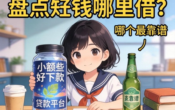 急需用钱哪里借?盘点那些小额好下款的贷款平台,哪个最靠谱?