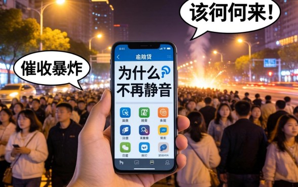 深夜手机为何不再静音？面对催收轰炸，大量逾期网贷人群究竟该何去何从？