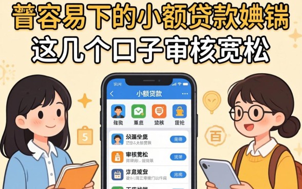 盘点最容易下的小额贷款软件，这几个口子审核宽松