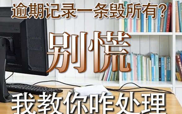 逾期记录一条毁所有？别慌，我教你咋处理