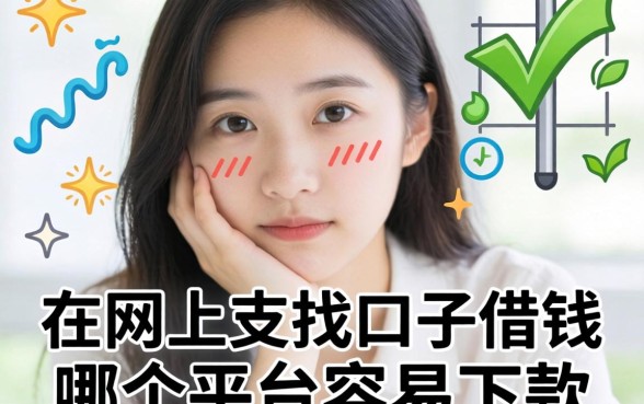 手头紧想在网上找口子借钱，哪个平台容易下款？