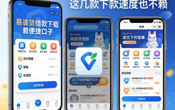 类似轻易贷借款app下载的便捷口子，这几款下款速度也不赖
