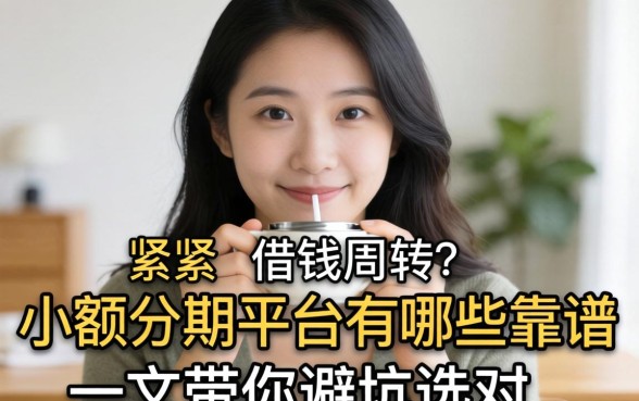 手头紧想借钱周转?小额分期平台有哪些靠谱选择?一文带你避坑选对