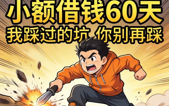 快速小额借钱60天，我踩过的坑你别再踩