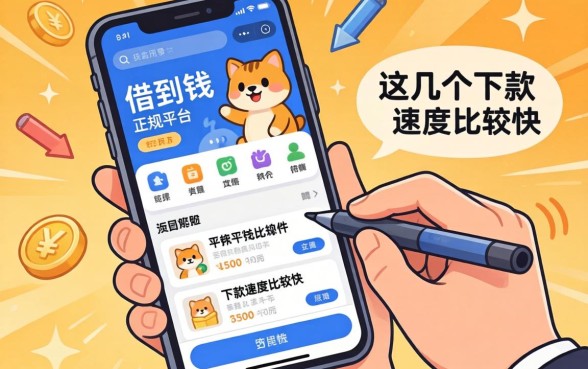 盘点容易借到钱的正规平台软件，这几个下款速度比较快