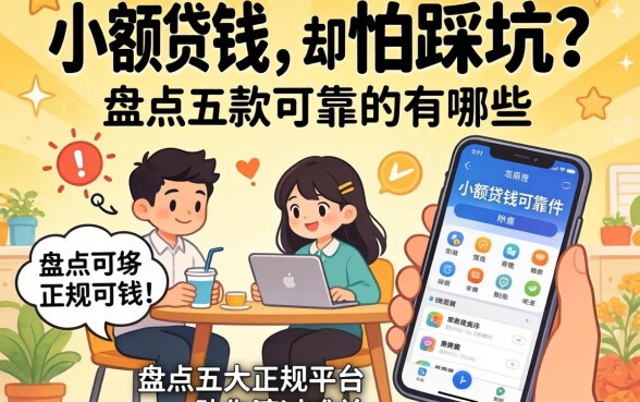 急需用钱却怕踩坑？小额贷款可靠的软件有哪些？盘点五大正规平台助你渡过难关
