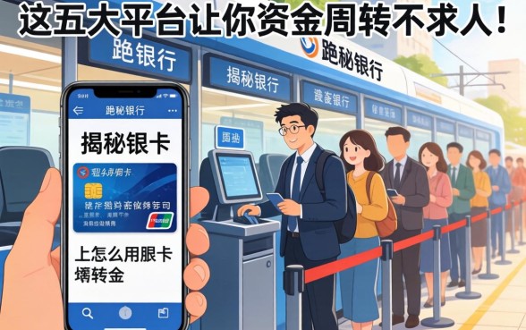 还在跑银行排队？揭秘在手机上怎么用信用卡，这五大平台让你资金周转不求人！