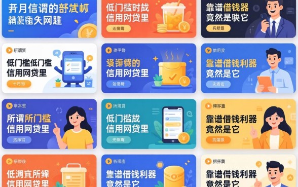 我试了十几个平台，发现所谓的低门槛信用网贷里，靠谱借钱利器竟然是它