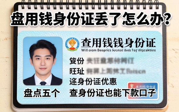 急用钱身份证丢了怎么办？盘点五个不查身份证也能下款的口子