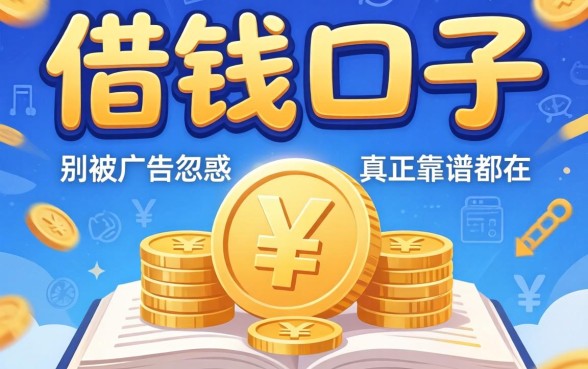 现在借钱的新口子有哪些？别被广告忽悠，真正靠谱的都在这