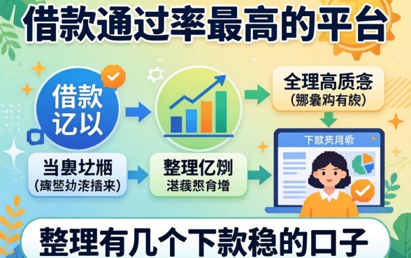揭秘借款通过率最高的平台有哪些，整理了几个下款稳的口子