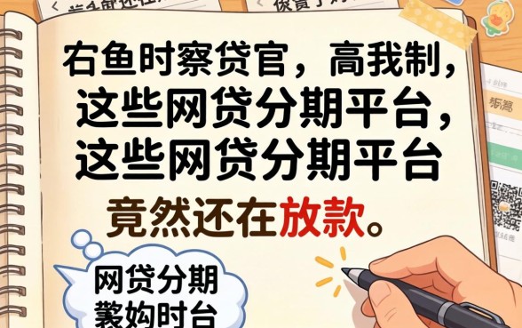 我翻遍了全网，发现这些网贷分期平台竟然还在放款