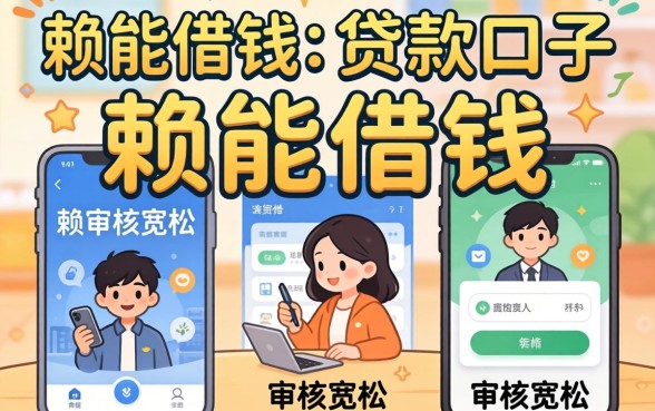 老赖能借钱的贷款口子有哪些？整理几个审核宽松的渠道