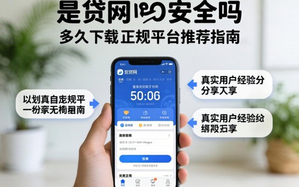 好贷网app安全吗怎么下载？真实用户经验分享与正规平台推荐指南