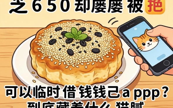 我芝麻分650却屡屡被拒，手机可以临时借钱的app到底藏着什么猫腻