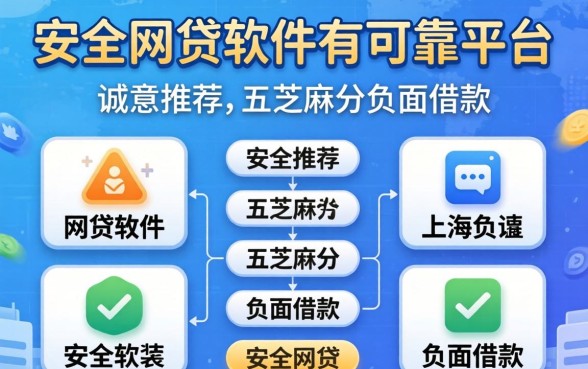 安全的网贷软件有哪些可靠平台，诚意推荐五个芝麻分负面借款的平台