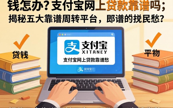 急需用钱怎么办？支付宝网上贷款靠谱吗？揭秘五大靠谱周转平台，让你不再为钱发愁！