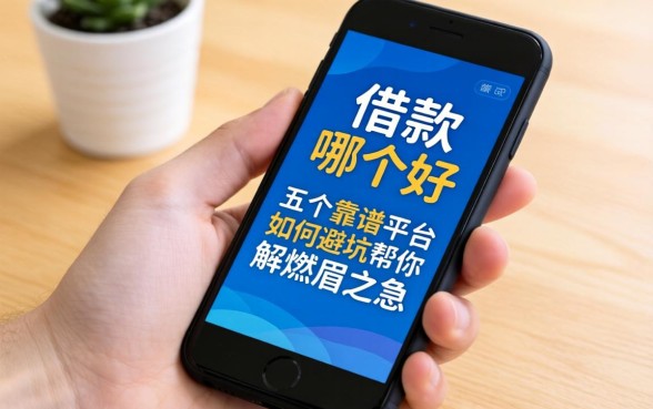 手机借款哪个好？急用钱时如何避坑？这五个靠谱平台帮你解燃眉之急