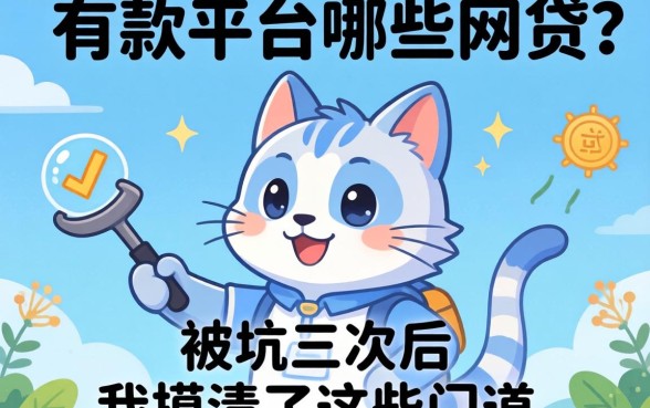 好下款的平台有哪些网贷?被坑三次后我摸清了这些门道