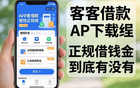 类似代客借款app下载一样正规的借钱软件，到底有没有？