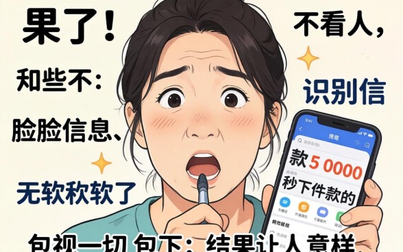 我试了那些不看人脸识别信息和无视一切包下款5000秒下款的软件,结果让人意外