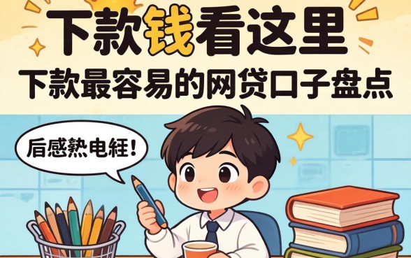 急需用钱看这里：下款最容易的网贷口子盘点