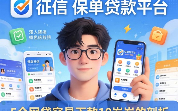 有没有不上征信的保单贷款平台，深入剖析5个网贷容易下款18岁的软件
