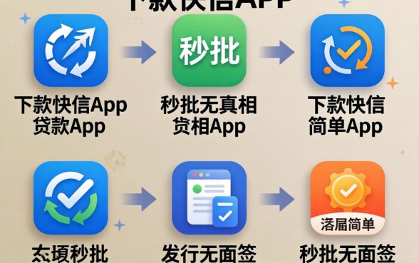 我试了5个下款快的app，发现秒批无面签贷款app的真相并不简单