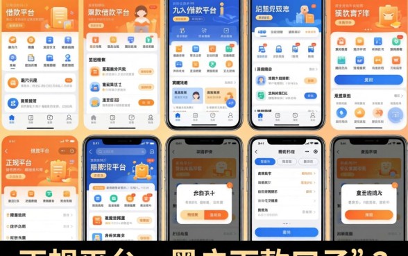 我试了市面上几十款借款平台，发现正规平台和黑户下款口子的真相让人意外