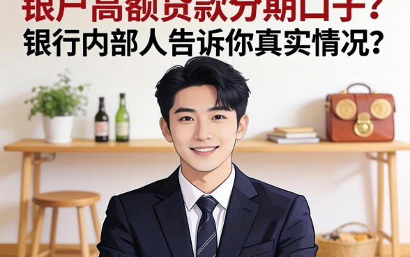 黑户高额贷款分期口子？银行内部人告诉你真实情况