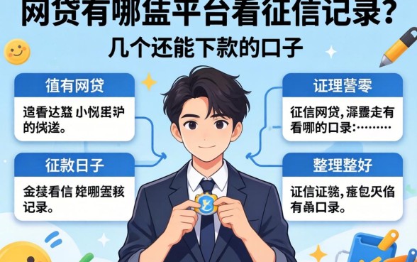 小网贷有哪些平台不看征信记录?整理了几个还能下款的口子