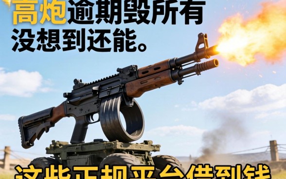 我高炮逾期毁所有，没想到还能在这些正规平台借到钱