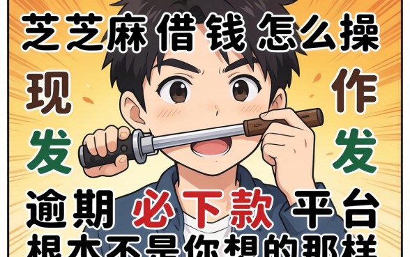 我试了芝麻借钱怎么操作,发现逾期必下款的平台根本不是你想的那样