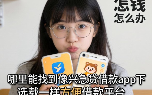 急需用钱怎么办？哪里能找到像兴急贷借款app下载一样方便的借款平台？这几个靠谱选择别错过