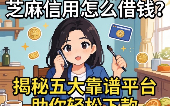 急需用钱怎么办？芝麻信用怎么借钱？揭秘五大靠谱平台助你轻松下款