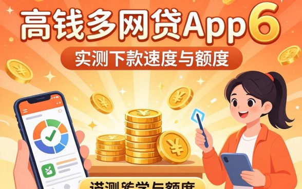 揭秘通过率高钱多的网贷app6，实测下款速度与额度分享