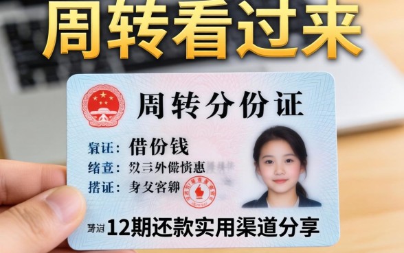 急需周转看过来：身份证借钱分12期还款的实用渠道分享