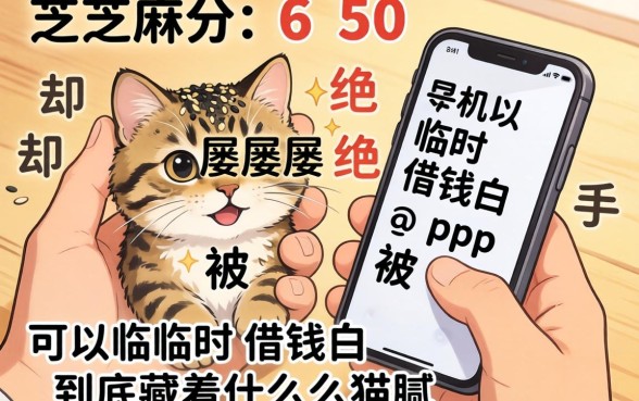 我芝麻分650却屡屡被拒，手机可以临时借钱的app到底藏着什么猫腻