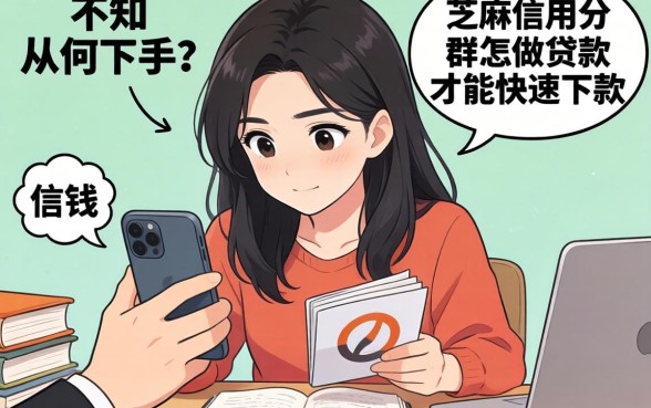 手头紧想借钱却不知从何下手？芝麻信用分怎么做贷款才能快速下款？