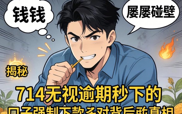 急需用钱却屡屡碰壁?揭秘714无视逾期秒下的口子强制下款口子背后的真相与应对之道