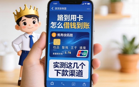 手机信用卡怎么借钱到账?实测这几个下款渠道