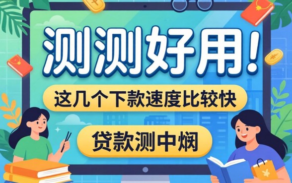 实测好用的贷款banner，这几个下款速度比较快