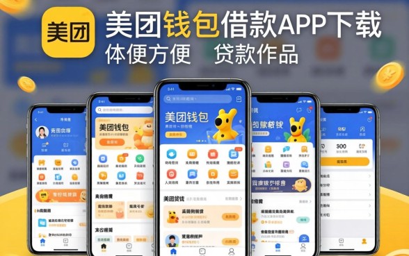 类似美团钱包借款app下载一样方便的贷款软件,概览5个手机上可以借钱的app