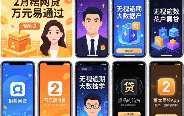 我试了十几个平台，发现2万元易通过的网贷和无视逾期大数据花户黑户app根本不是你想的那样