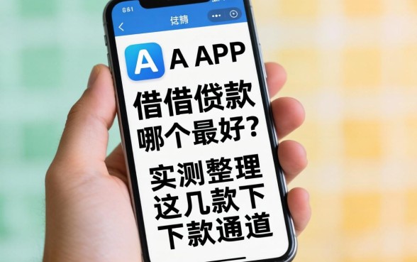 手机APP借款哪个最好？实测整理这几款下款通道