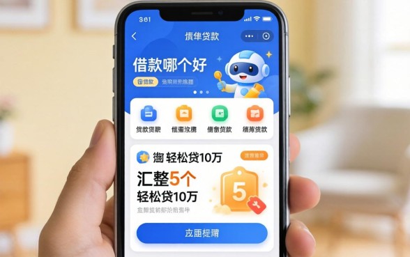贷款借款软件哪个好，汇整5个轻松贷10万的app