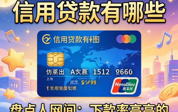 好的信用贷款有哪些？盘点两个下款率高的渠道