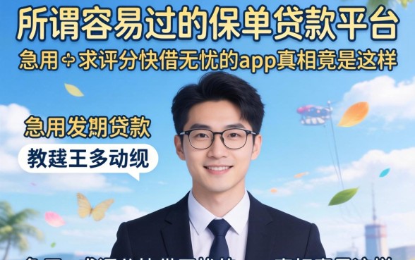 我试了那些所谓容易过的保单贷款平台,发现急用不求评分快借无忧的app真相竟是这样