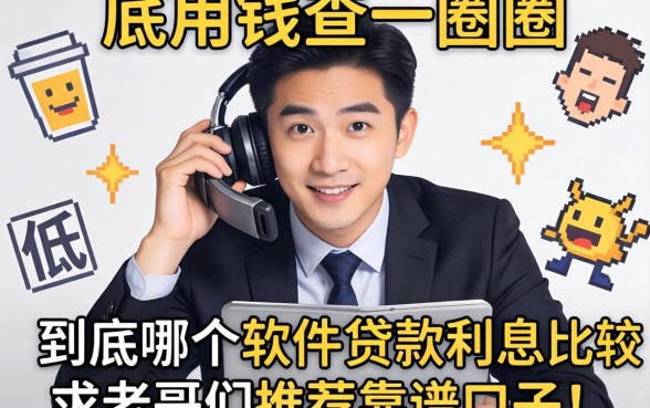 急用钱查了一圈,到底哪个软件贷款利息比较低一点?求老哥们推荐靠谱口子!