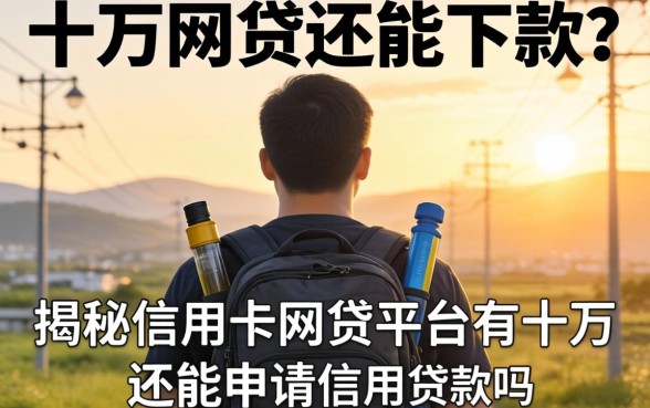 背负十万网贷还能下款？揭秘信用卡网贷平台有十万还能申请信用贷款吗